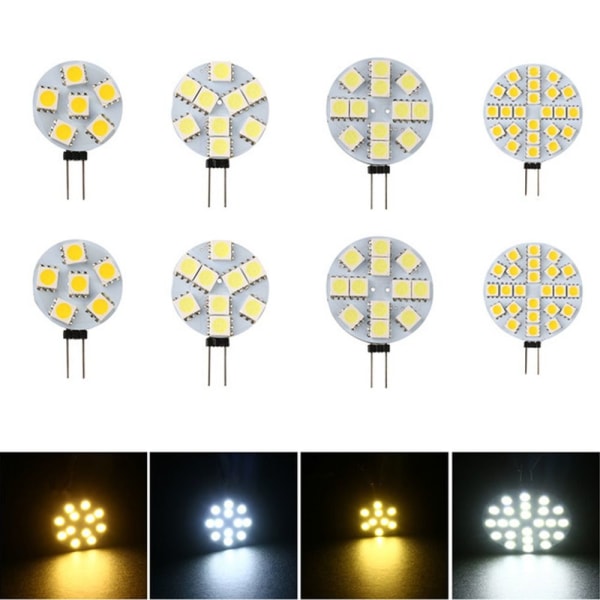 G4 LED Glödlampor Rund Spotlight Glödlampa G4 5050 6LEDS G4 5050 G4 5050 6Leds
