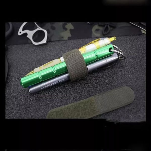 2st/pack Tactical Molle Ties Buntband ARMY GREEN 16CM Army Green 16cm