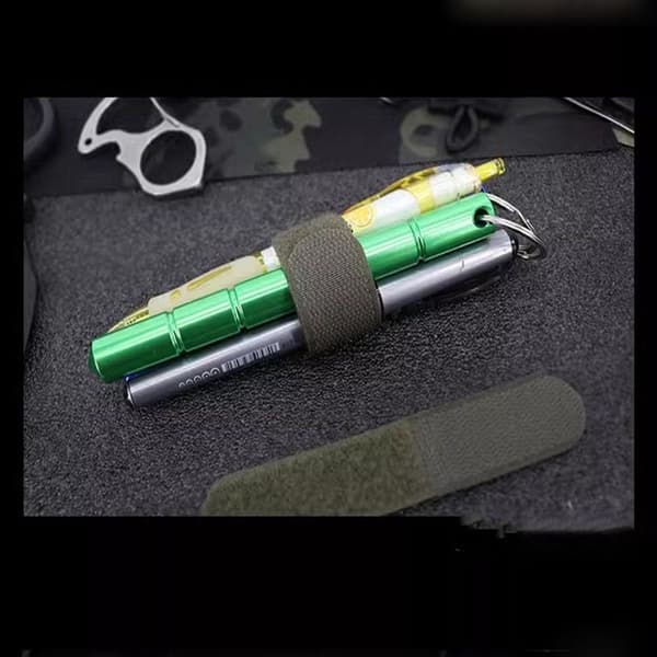 2stk/pak Tactical Molle Ties Kabelbindere SORT 12CM Black 12cm
