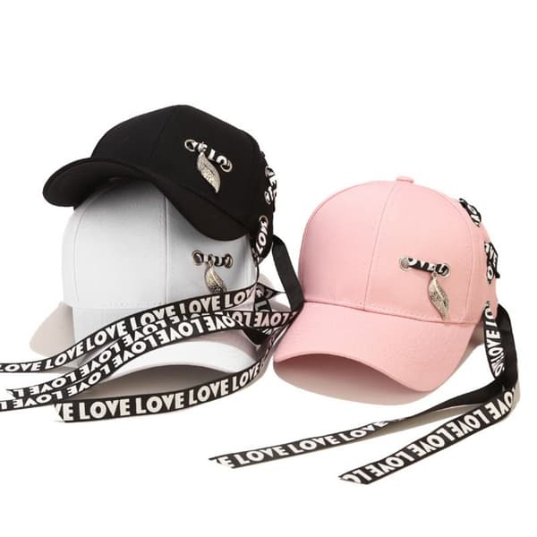 Baseballkepsar Anknäbb Chapeau Hatt VIT white