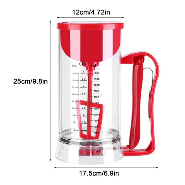 Melpasta Separator Batter Dispenser Bageværktøj