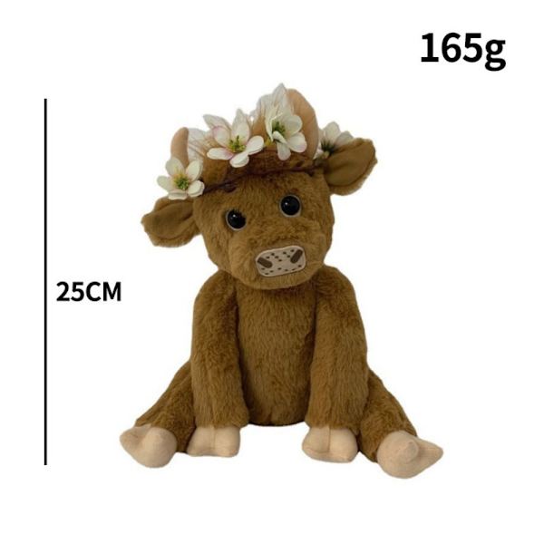 Highland Cow Animal Highland Cattle Plyschleksak C C C