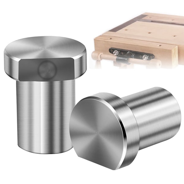 Arbetsbänk Peg Arbetsbänksstoppar SILVER 19MM 19MM silver 19mm-19mm
