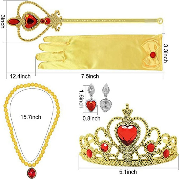 Princess Crown Crown Halskæde FARVE 2 FARVE 2 Color 2