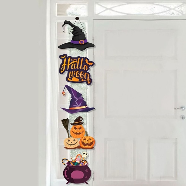 Halloween Door Hanging Halloween Seppele Oven koristeet
