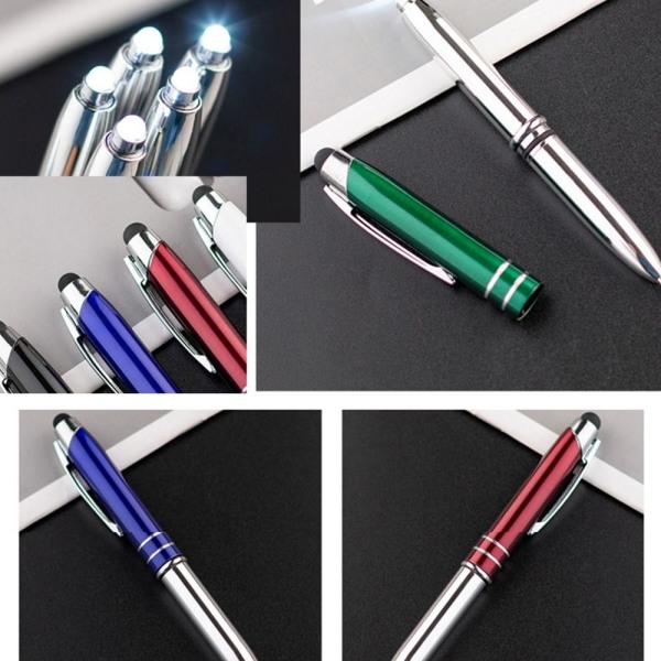 Multifunksjon Pen Tool Pen HVIT White