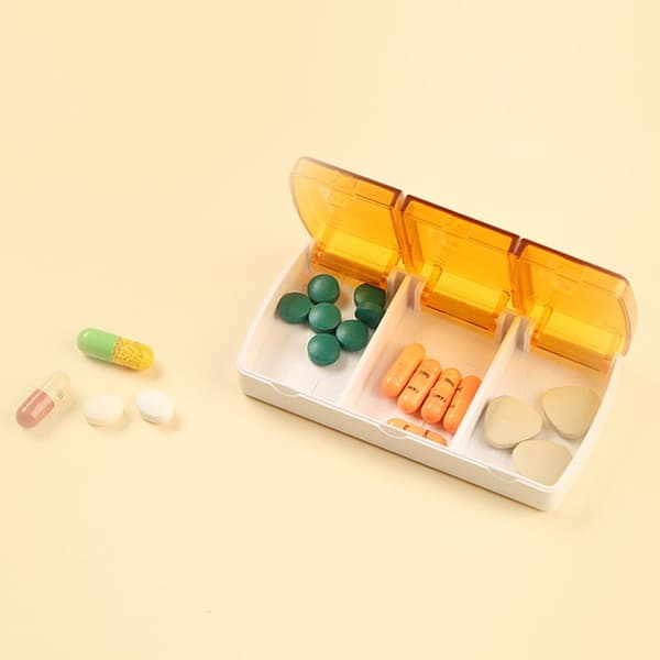 Pill Box Case BLÅTT blue