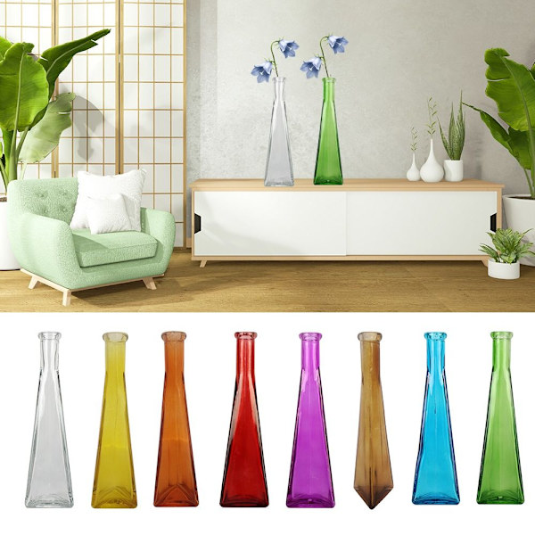 Glasvas Blomflaska TRANSPARENT Transparent
