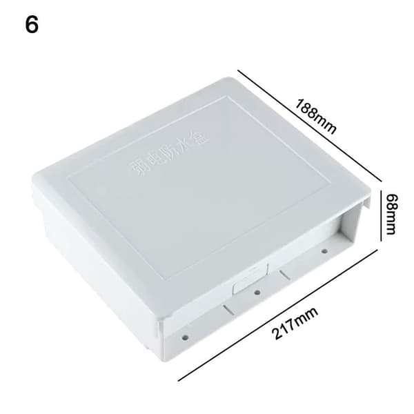 Indkapsling Project Case Junction Box 295X230MM8 8 295x230mm8