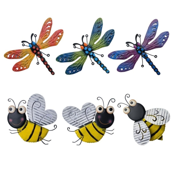 Bee Dragonfly Wall Art riippuvat veistokset BEE-3 BEE-3 Bee-3