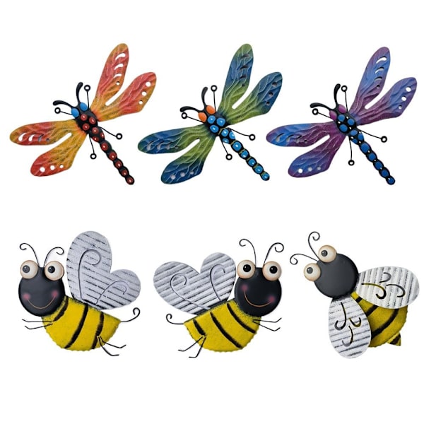 Bee Dragonfly Wall Art riippuvat veistokset DRAGONFLY-2 Dragonfly-2