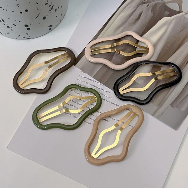 3/5 KPL pilven muotoiset ontot klipsipuolen hiusklipsit 5 KPL SEKAISET 5PCS Mixed Color