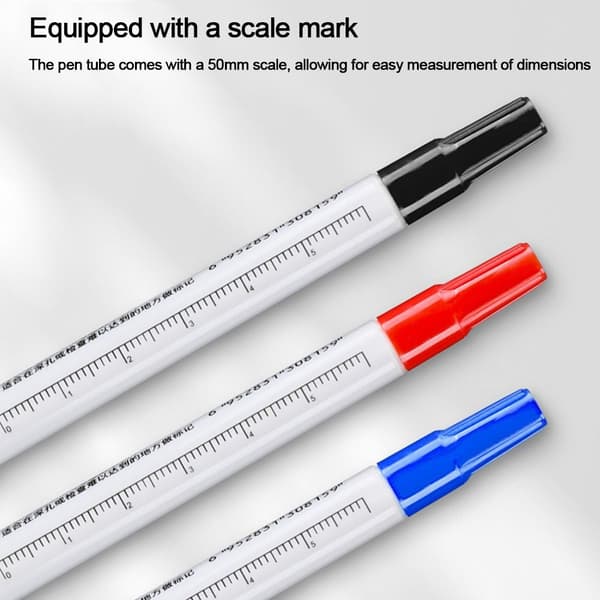 Lange hovedmarkører Deep Hole Marker BLÅ blue