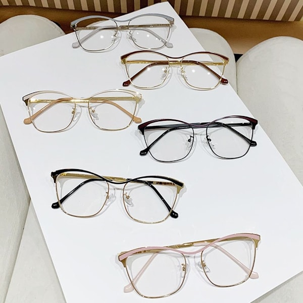 Anti-Blue Light Glasses Neliömäiset silmälasit RUSKEA RUSKEA Brown