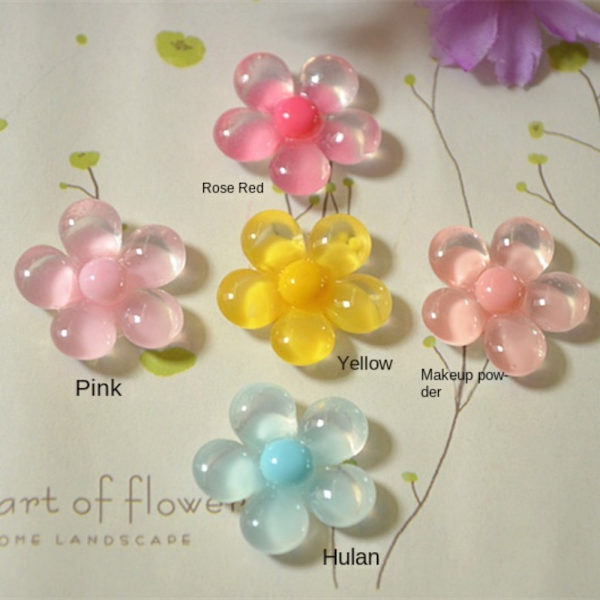 20 Stk Resin Finger Ringe Finger Ringe GUL Yellow