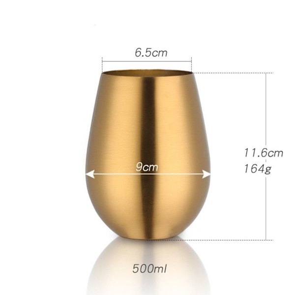 500ml Øl Vinbeger Juice Melkbeger FLERFARGER multicolor