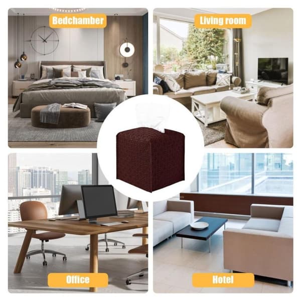 Servietopbevaringsbeholder Tissue Box GRÅ grey