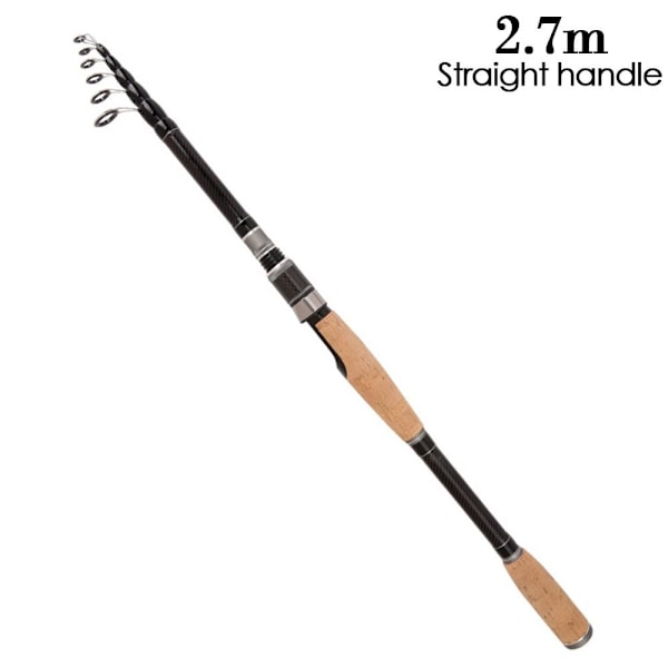 Teleskooppinen onkivapa Stream käsisauva 2,7MSSUORA KAHVA 2.7mstraight handle