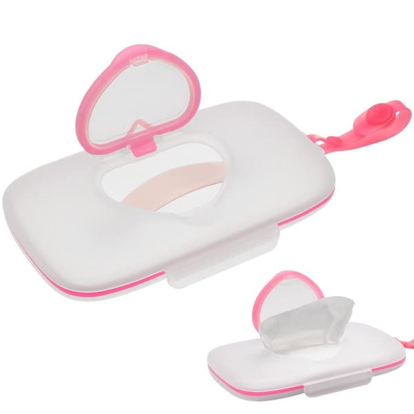 Wet Tissue Box Paper Case ROSA pink