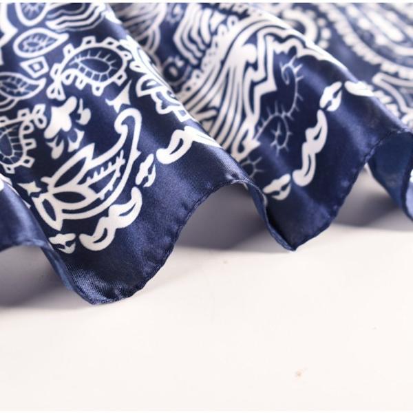 Muslim Shaws Silkkihuivit NAVY navy
