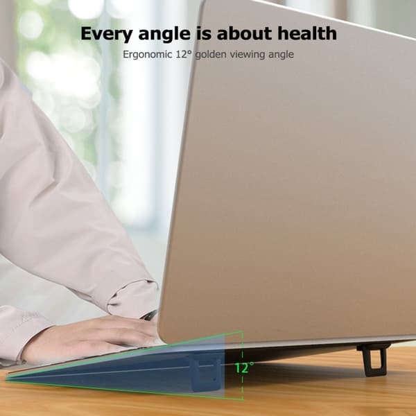 Laptop Riser Näkymätön jalusta Näppäimistö Teline Riser