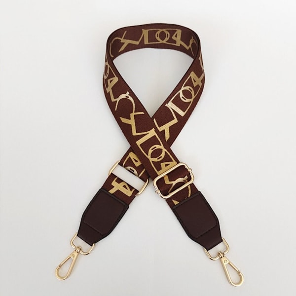 Crossbody Bag Stropp Skulderveske Belter KAFFE coffee