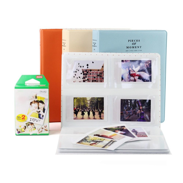 Fotoalbum Filmkamera SORT Black