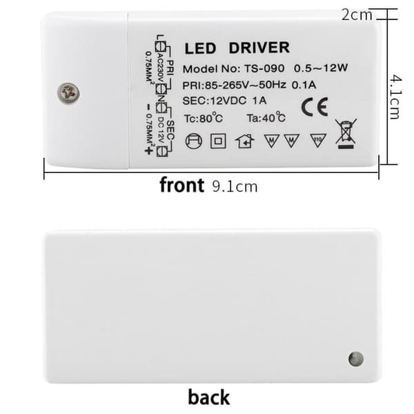 LED-strömförsörjning LED-ljusdrivrutin
