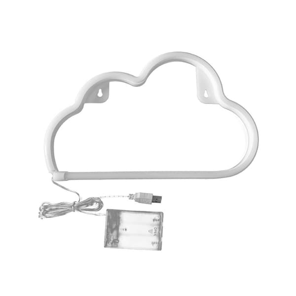 Cloud Neon Light Seinävalot Valolamppu