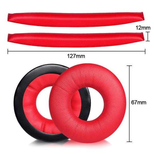 Ørepuder til Sennheiser HD25 SORTE ØREPUDER ØREPUDER black earpads-earpads