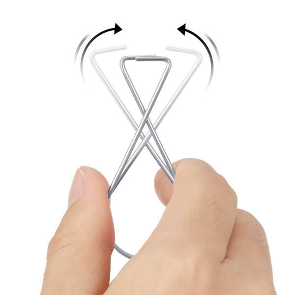 200 STK Loftflisekroge T-bar Clips Drop Clips Clips
