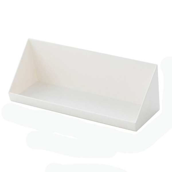 Skab skrå opbevaringskasser Kosmetisk opbevaringsboks HVID L L White L-L