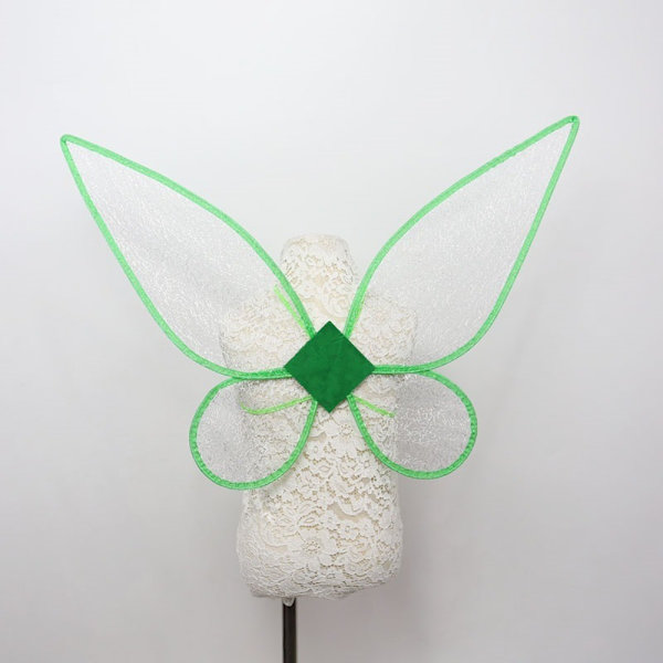 Fairy Wings Prinsesse-påklædningsvinger HVID white