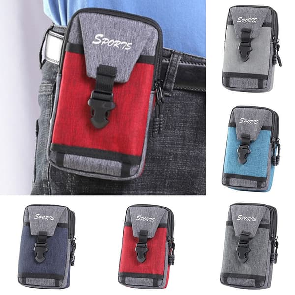 Tactical Molle Pouches Lille Pocket RØD UDEN STRAP UDEN Red without Strap-without Strap