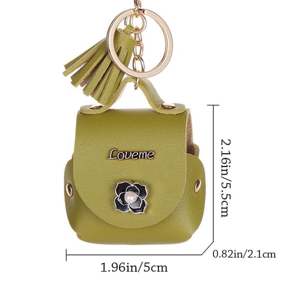 Avaimenperäkolikkolompakko BEIGE Beige