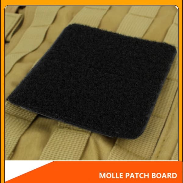 Tactical Patch Väst Ryggsäck Patch SVART Black