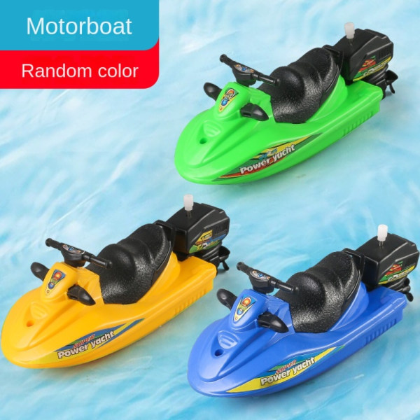Brusebad Bath Legetøj Wind Up Toy SPEED BÅD SPEED BÅD speed boat