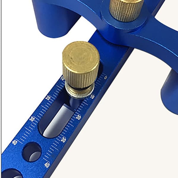 Selvsentrerende doweling Jig Punch Locator BLÅ B B BLUE B-B