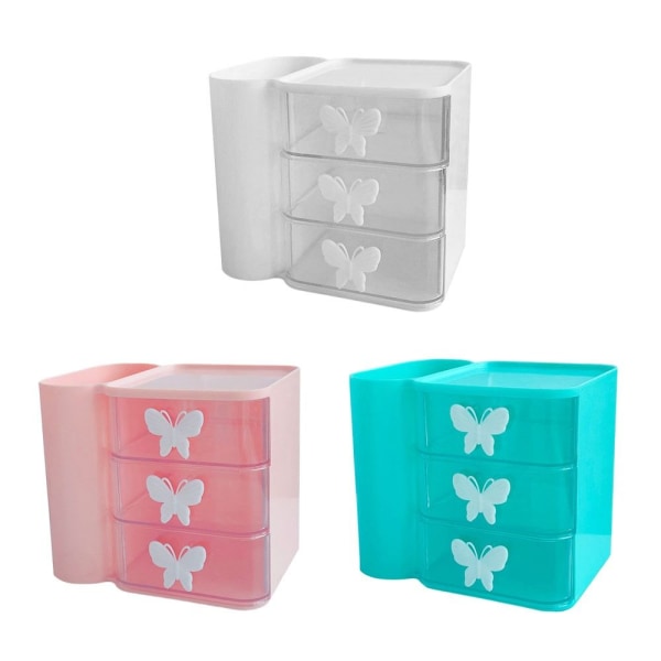 Stationär case Diverse förvaringsbox ROSA Pink