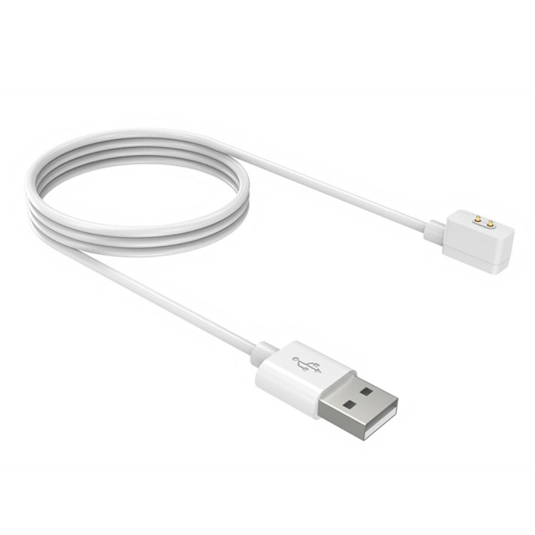 2 STK 60/100 cm hurtiglader USB-kabeldokking 2 STK 100 cm HVIT 2pcs 100cm white