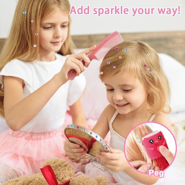 Hår Gem Stamper Bling Hår Gems Hår Sparkle Machine Sko Klistremerke