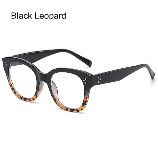 Blå lyse briller Anti-blå lyse briller SORT LEOPARD SORT Black Leopard