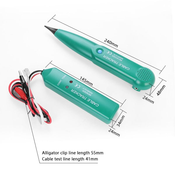 Ethernet Cable Tracker RJ11 RJ45 Wire Tracer Telefon Tone
