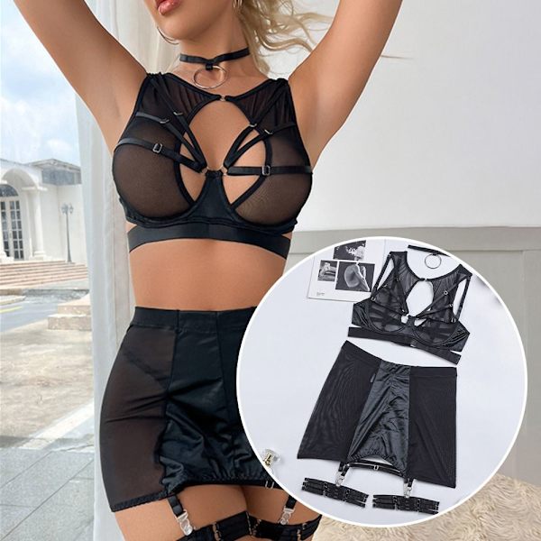 Dam Sexiga Underkläder Dam Sexiga Underkläder SVART XL black XL
