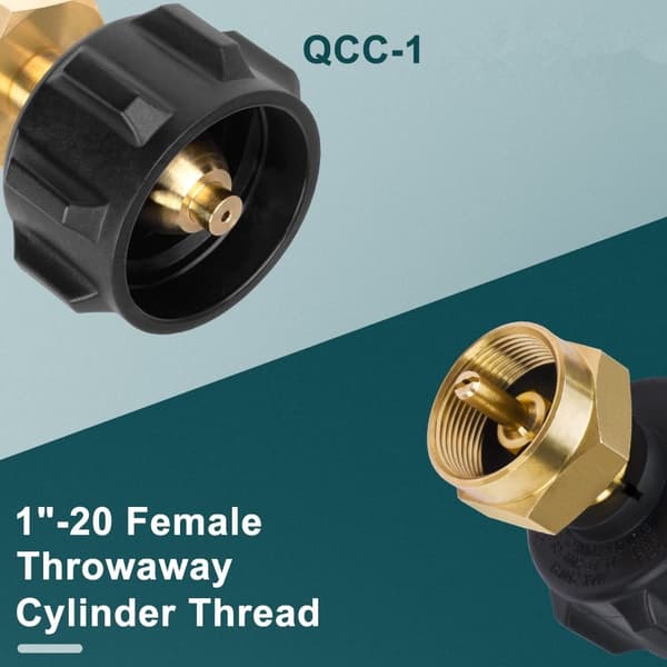 Propaaniadapteri QCC1 -liitin säädinventtiili