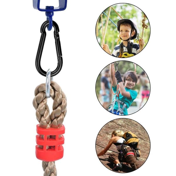 8 Stk Spring Snap Hooks Karabinhage Clip Quick Link Buckle Clip