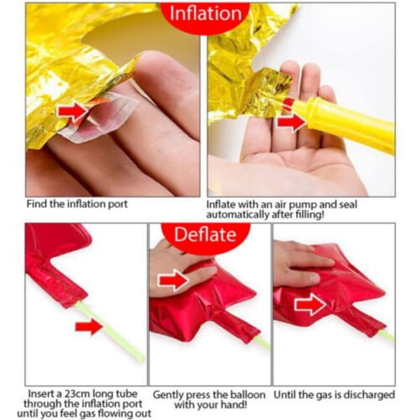 Hyvää äitienpäivää Foil Helium Ilmapallot E E E
