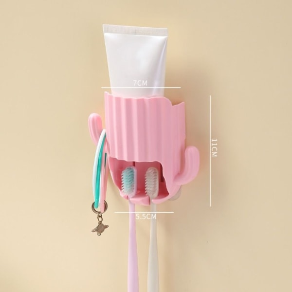 Tandborsthållare Rakapparat ORGANIZER Pink