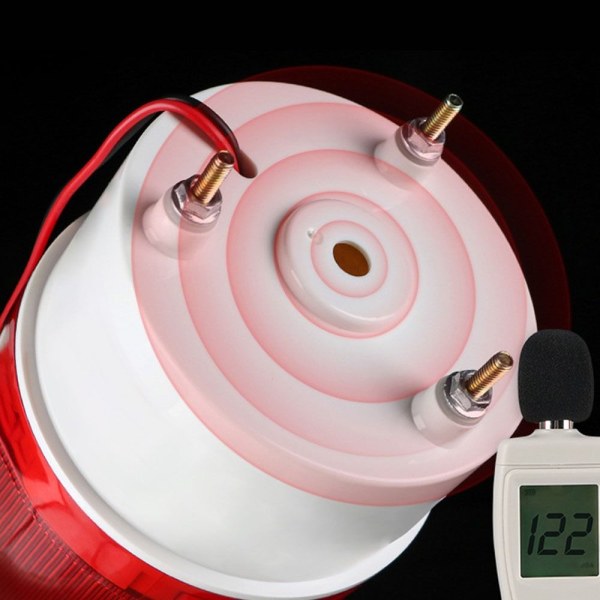 Industriell signalalarmtårnlampe LED-varsling for roterende strobe
