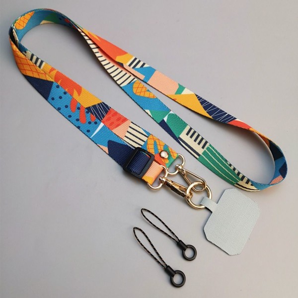 Crossbody Cell Phone Lanyard Mobiltelefonstrop E E E